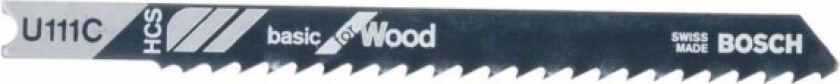 Accessories 2608630566 Stiksavsklinge U 111 C Basic for Wood 3 stk