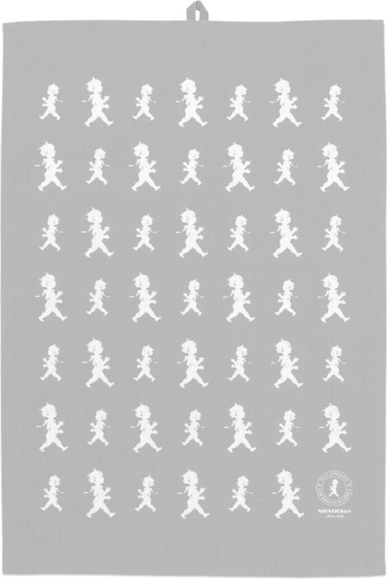 Solstickan kjøkkenhåndkle 50 x 70 cm Grå-hvit