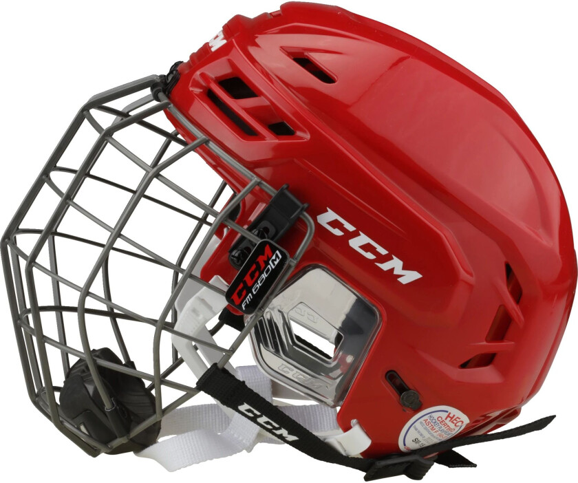Tacks 710 Combo, hockeyhjelm senior RED