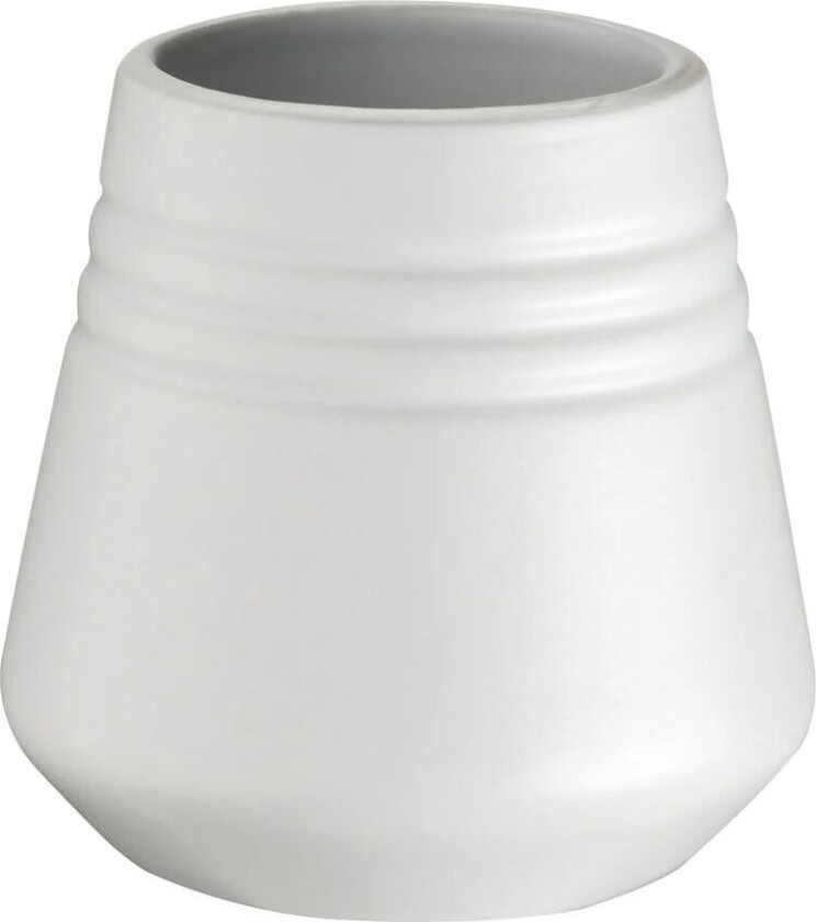 Lines vase 8 cm Hvit