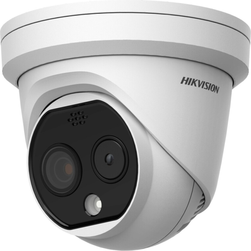 Hikvision HeatPro Series DS-2TD1228-7/QA - Termisk / nettverksovervåkingskamera - lite tårn - farge (Dag og natt) - 2688 x 1520 (optical) / 256 x 192