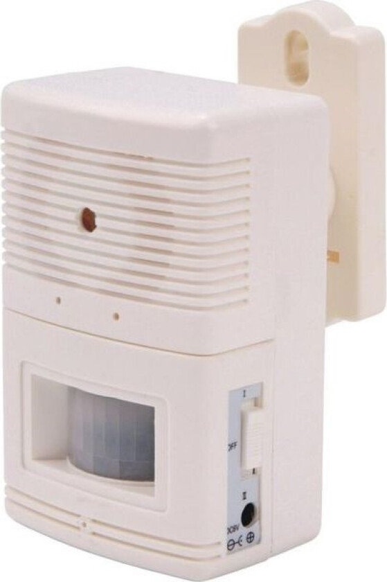 Motion sensor with signaling and with alarm 5m white (OR-MA-701)