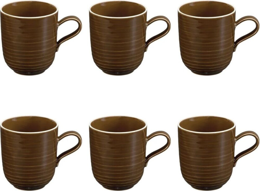 Terra kopp 40 cl 6-pakning Earth Brown