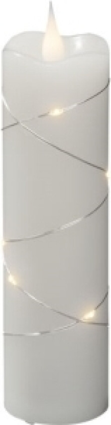 Bilde av 1826-190, Dekorativ lysfigur, Hvit, Voks, Universal, IP20, 4 timer