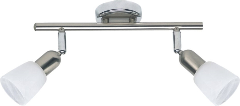 Sofia - Spotlight - 2 åpninger - E14 - hvit, krom, jern