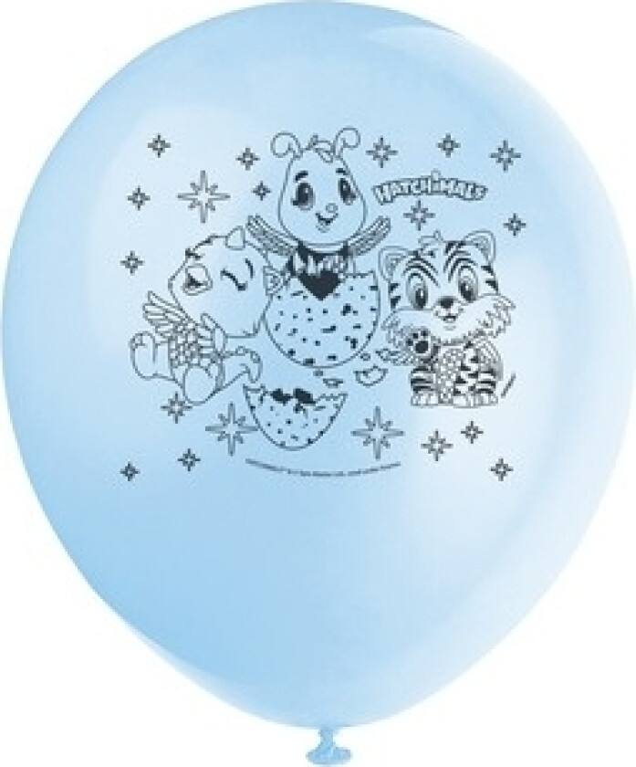 Hatchimals ballonger, 30cm, pk/8