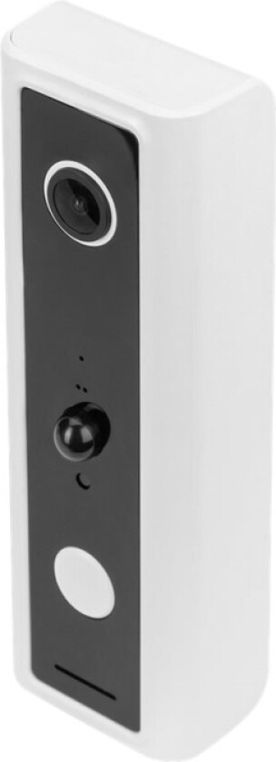Digitus - Smart dørbjelle og ringeklokke - med kamera - Full HD, PIR motion sensor, battery operation, voice control - trådløs - Wi-Fi - 2.4 Ghz - bl