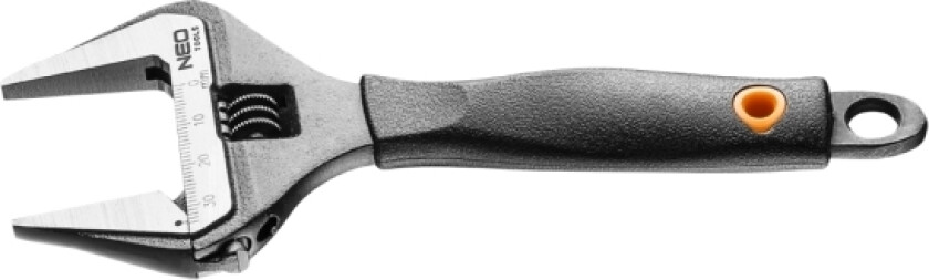 Neo justerbar skiftenøkkel 200 mm gummihåndtak (03-014)