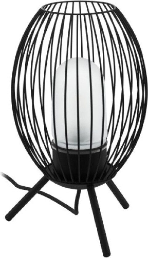 Fusignano, Sort, Hvit, Glass, Zink, Stue, Sort, IP44, I