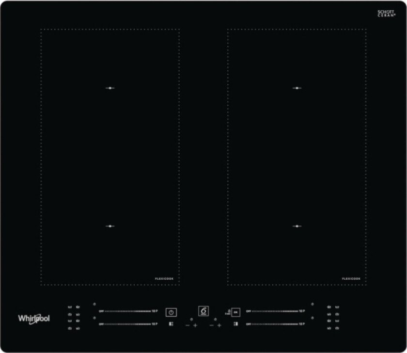 Induction hob WL S1360 NE, 60cm, Black