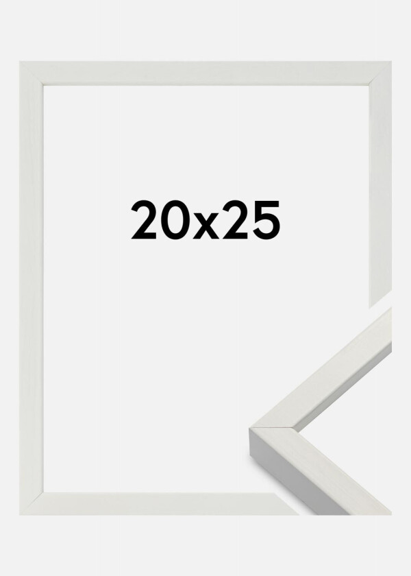 Focus Ramme Vivaldi Hvit 20x25 Cm
