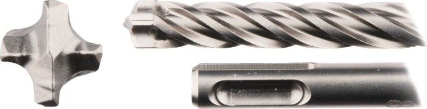 Nemesis II - Bor - for betong, murverk, stein, forsterket betong, murstein, concrete with steel reinforcement - hammerbit - 6 mm - SDS-plus -