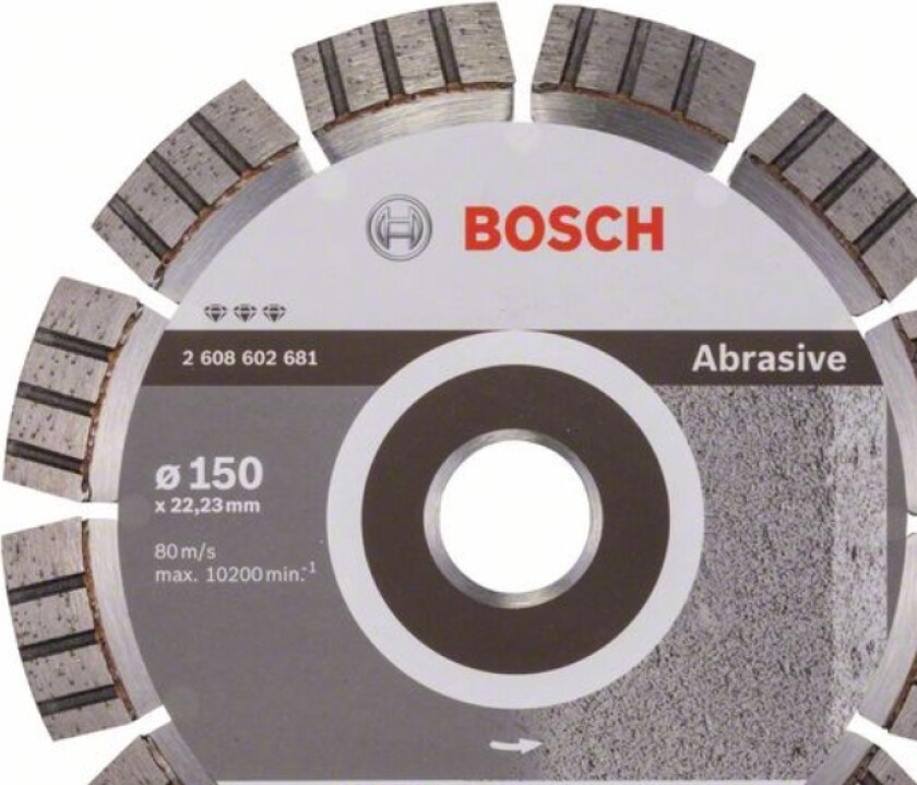 DIAMANTSKIVE 150MM BEST ABRASIVE