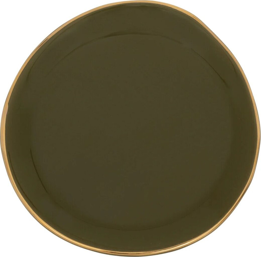 Good Morning tallerken 9 cm Fir green