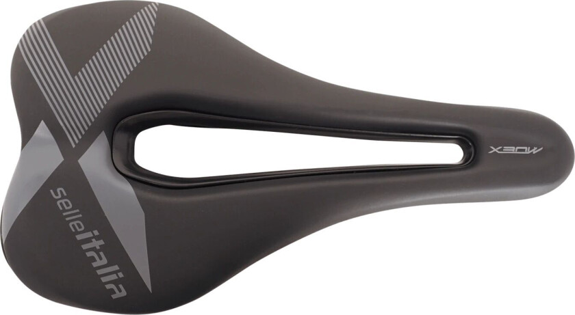 Saddle X-Bow Superflow TI 316 S, MTB-sadel, sykkelsete, unisex BLACK