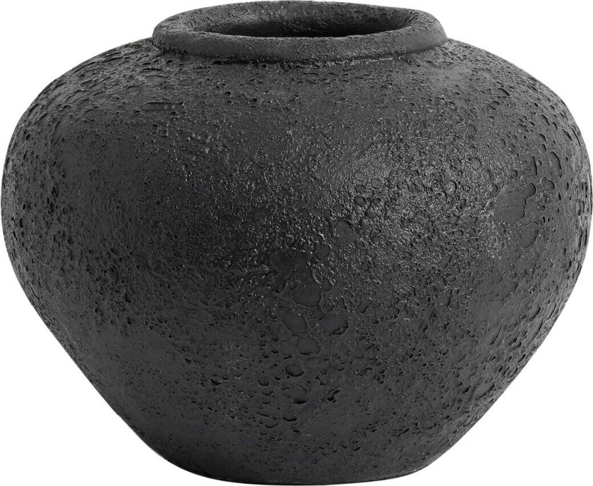 MUUBS Luna krukke Ø 25 cm Sort