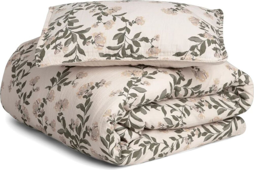 Garbo&Friends Honeysuckle Muslin sengesett junior 100x140 cm/40x60 cm