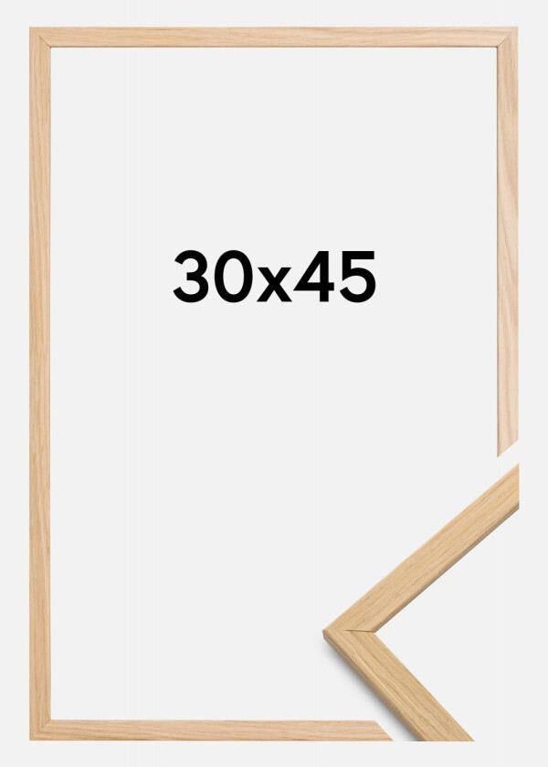 Ramme Edsbyn Akrylglass Eik 30x45 Cm