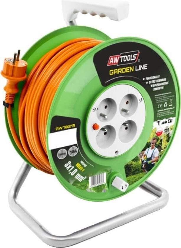 SKJØTELEDNING HAGELINE 10m 3x1mm 10A / 2300W