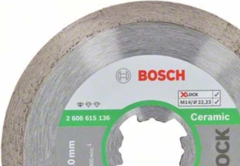 Bilde av Accessories 2608615136 Bosch Power Tools Diamantskæreskive Diameter 110 mm 1 stk