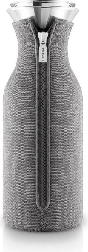 kjøleskapskaraffel vevd trekk mørkegrå