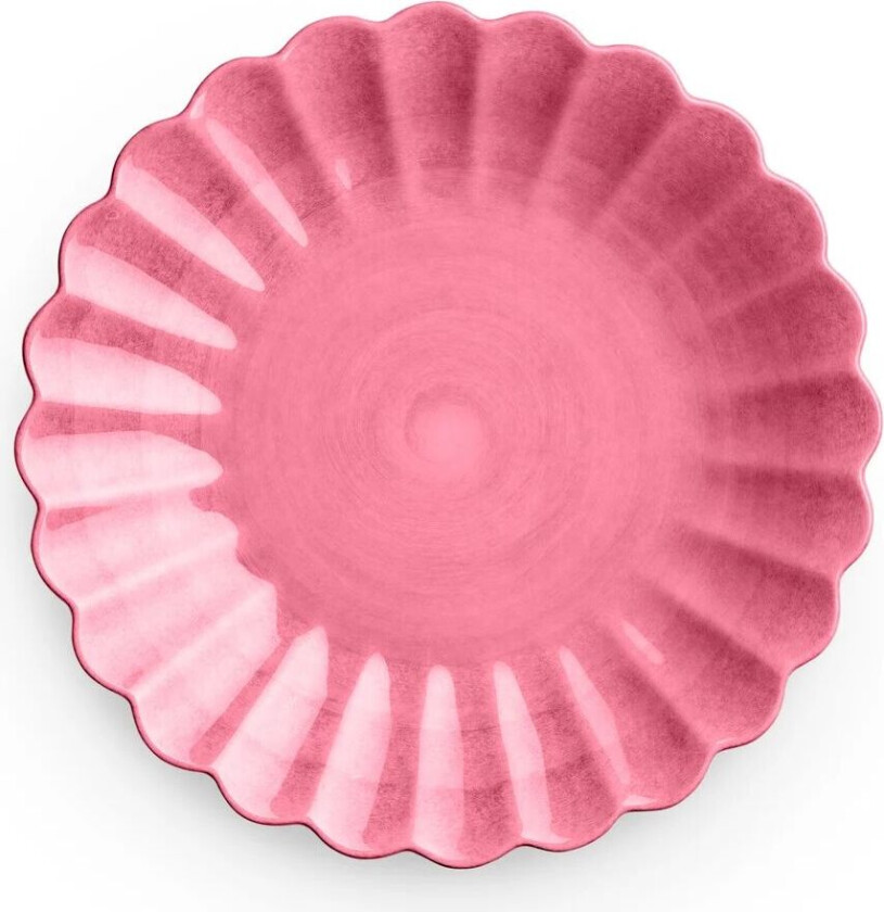 Oyster tallerken 20 cm Rosa