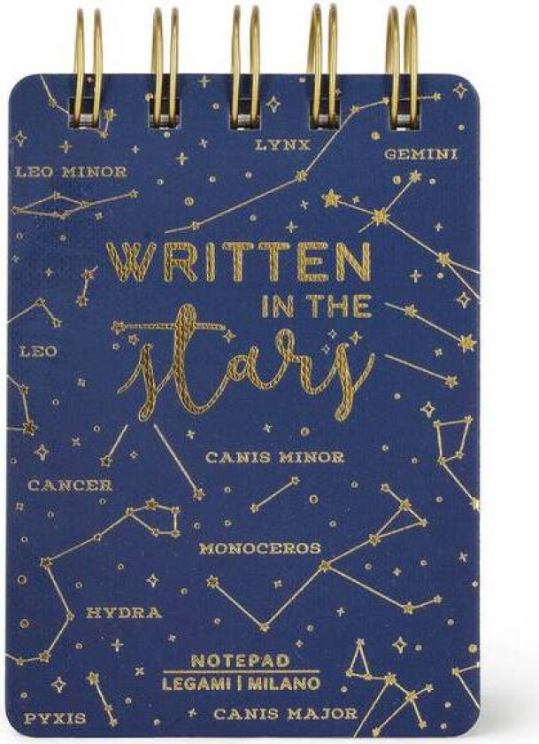 Notatbok Mini Spiral "Written In The Stars" Fra