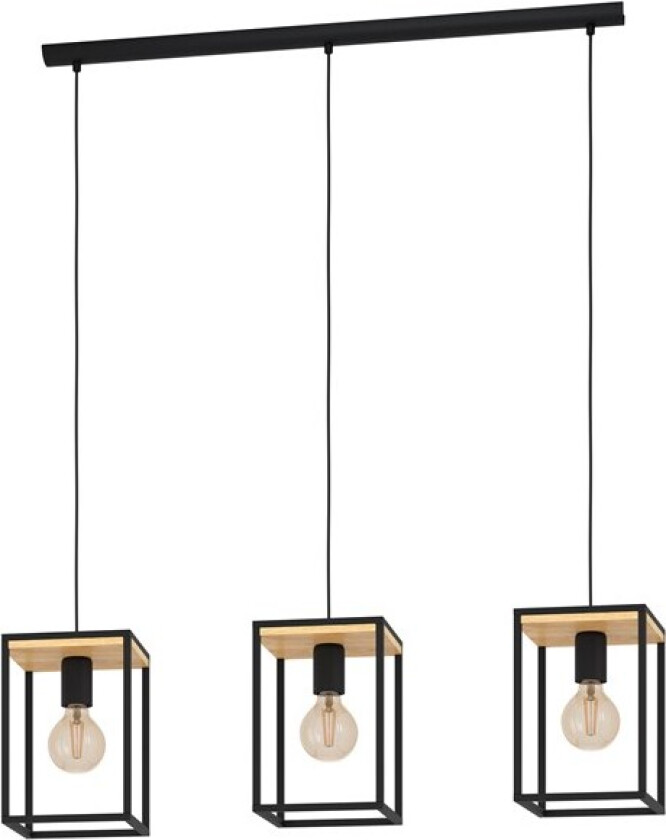 Libertad, Hard montering, Sort, Brun, Sort, Brun, Stål, Tre, Rektangulær, Sort