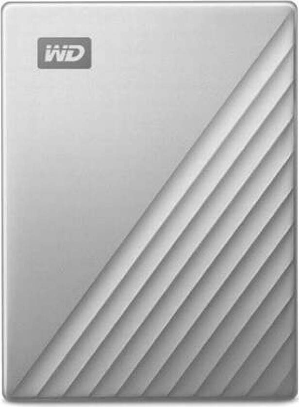 My Passport Ultra for Mac BGKC0060BSL - hard drive - 6 TB - USB 3.2 Gen 1 - Ekstern Harddisk - 6TB - Sølv
