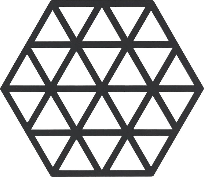 Triangle gryteunderlag svart