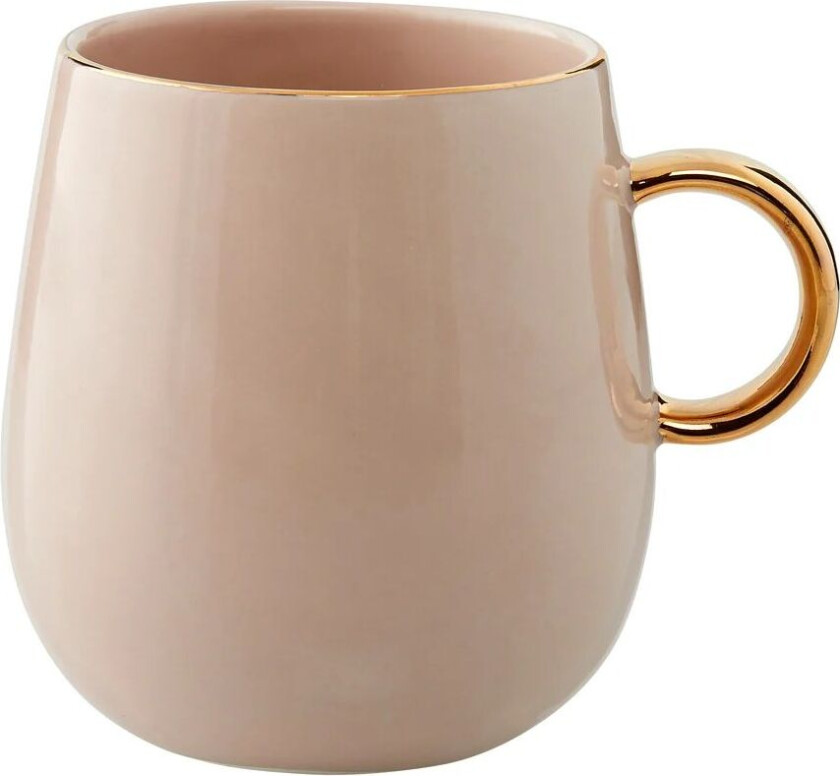 Clara kopp med hank 27 cl Rose-light gold