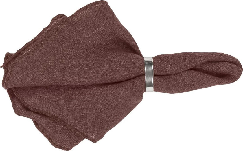 Gracie linserviett aubergine