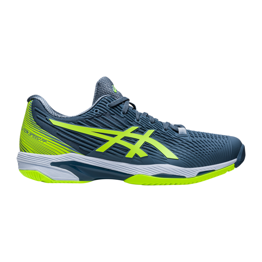 Asics Solution Speed FF 2, tennissko, herre STEEL BLUE/HAZARD GR