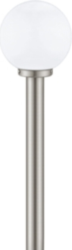 30207, Utendørs sokkel/stang-belysning, Rustfritt stål, Glass, Rustfritt stål, IP44, Inngang, Hage, Terrasse, I