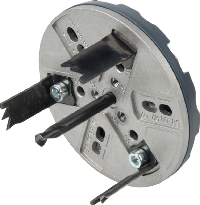 wolfcraft GmbH 5986000, Drill, Hullsag, Høyrehåndsrotasjon, Panel, Gipsplater, Kryssfiner, Mykt tre, 8,5 mm, 3 cm