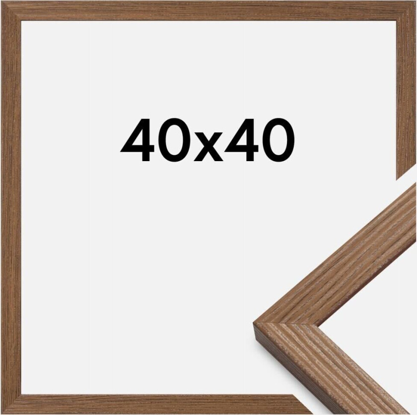 Ramme Fiorito Mørk Eik 40x40 Cm