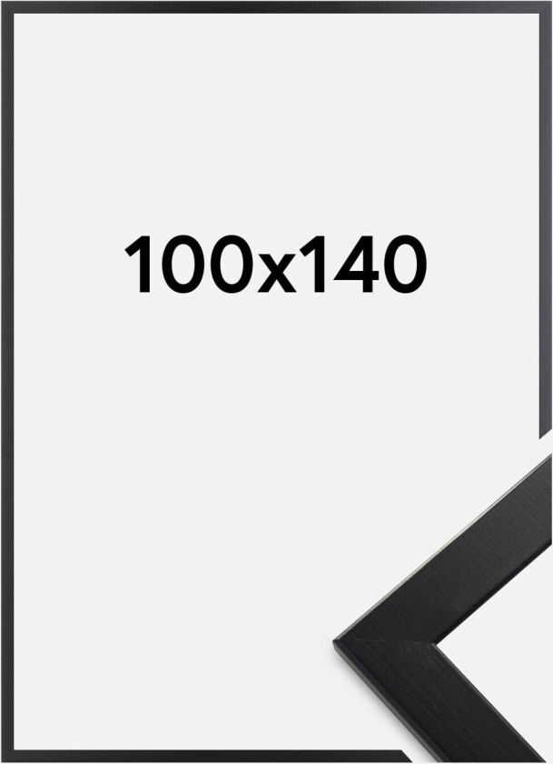 Ramme Trendline Akrylglass Svart 100x140 Cm