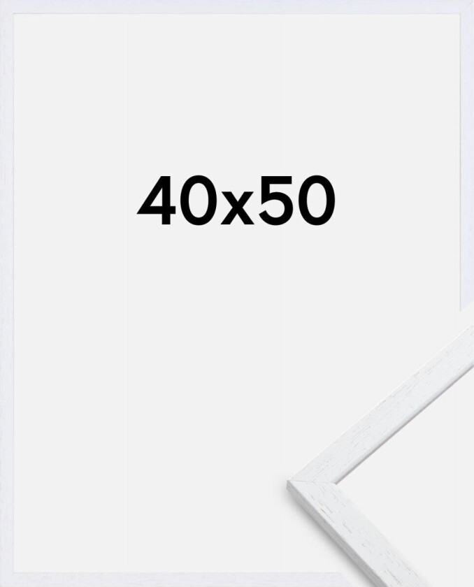Ramme Edsbyn Akrylglass Warm White 40x50 Cm