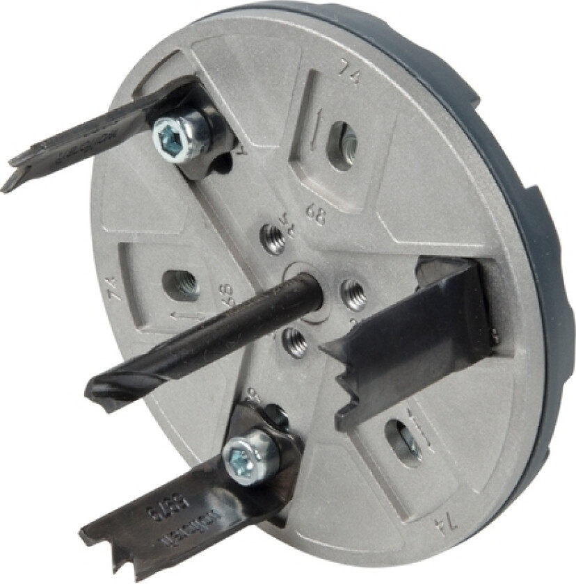 wolfcraft GmbH 5983000, Drill, Hullsag, Høyrehåndsrotasjon, Gipsplater, Kryssfiner, Mykt tre, Panel, 8,5 mm, 3 cm