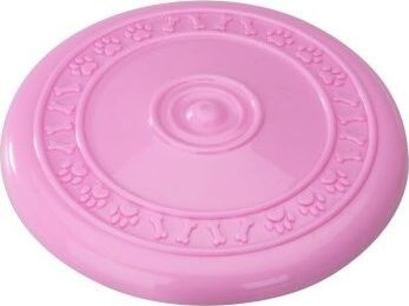 EBI Rubber Frisbee Toy Rosa/jordbær 23cm
