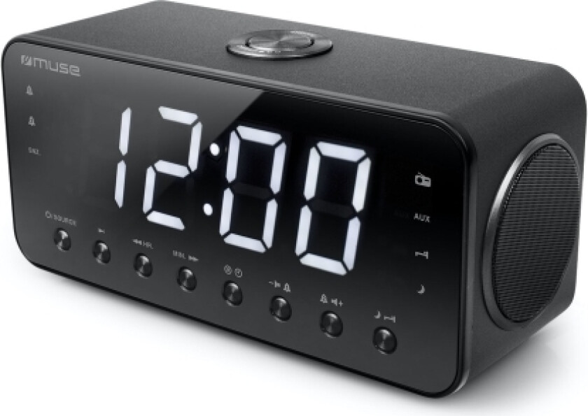 M-192CR Black Clock radio