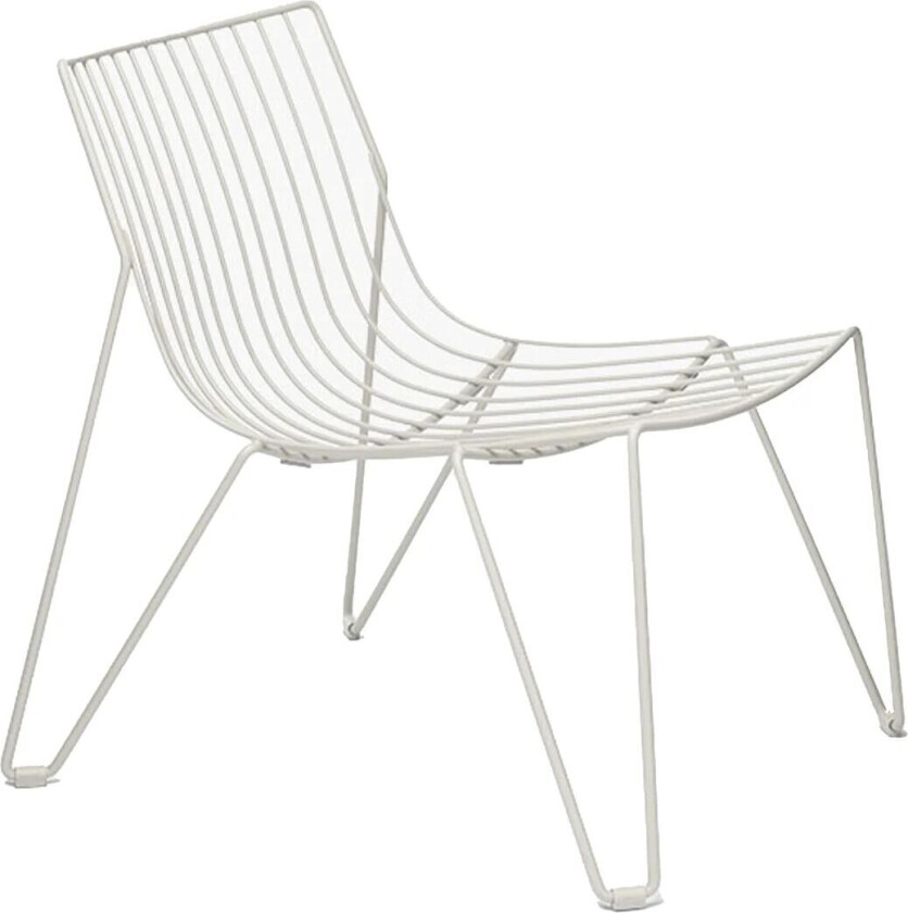 Tio easy chair loungestol White