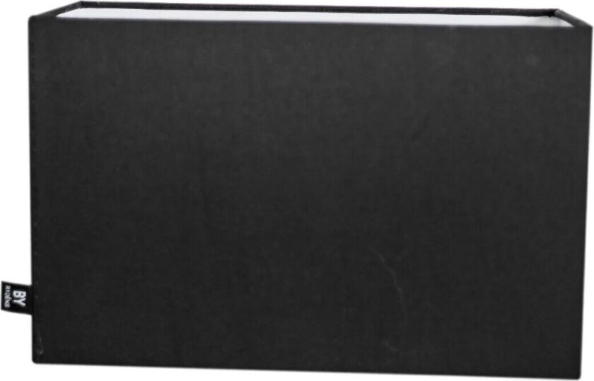 Omega lampeskjerm 27 x 12 x 17 cm Sort 