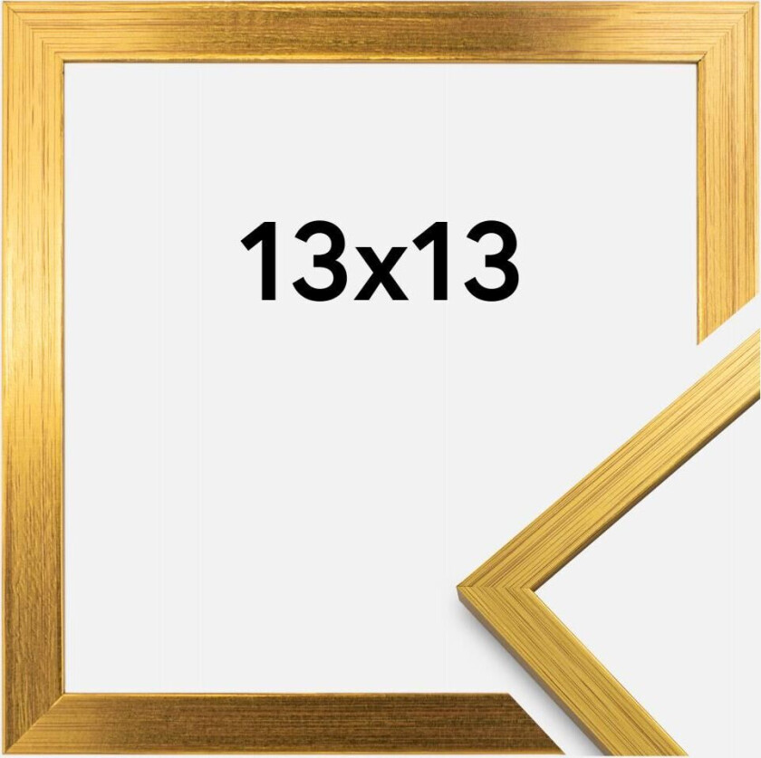 Ramme Edsbyn Gull 13x13 Cm