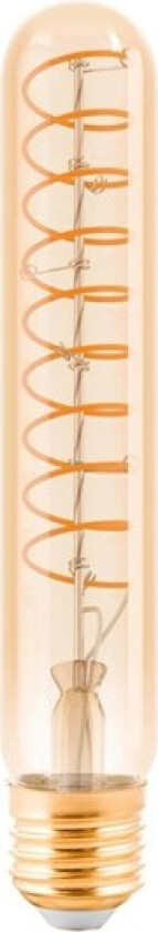 Eglo - LED-filamentlyspære - form: T30 - E27 - 4 W (ekvivalent 7 W) - varmt hvitt lys - 1600 K