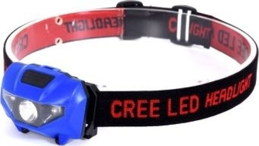 TIROSS head flashlight 1W + 2 RED LED 3xAAA / WITHOUT BATTERY