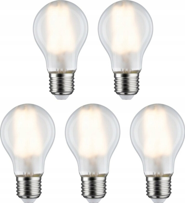 29090 LED (RGB)-lamp EEK E (A - G) E27 Pæreform 7 W Varmhvid (Ø x H) 60 mm x 106 mm 5 stk