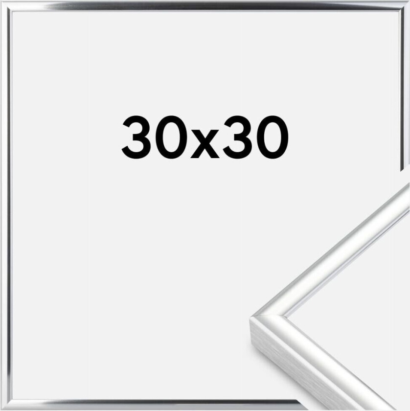 Ramme  Premium Classic Sølv 30x30 Cm