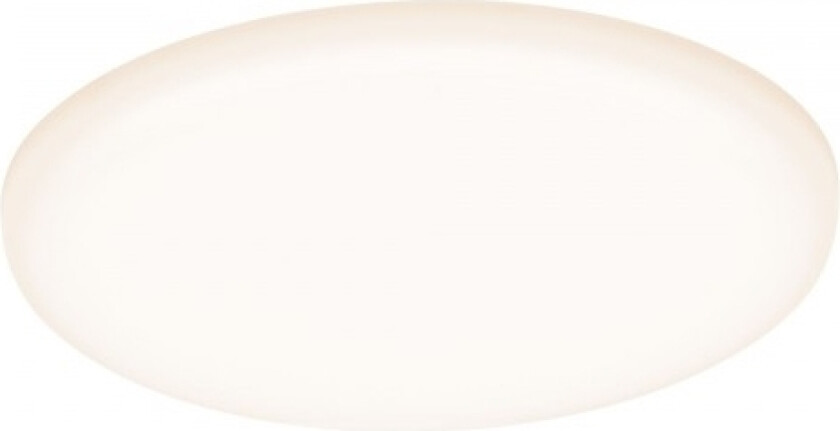 Veluna VariFit, Rund, Tak/Vegg, Integrert, Hvit, Plast, IP44