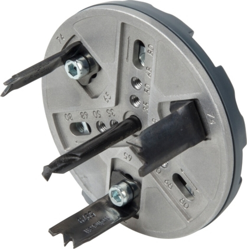 wolfcraft GmbH 5985000, Drill, Hullsag, Høyrehåndsrotasjon, Gipsplater, Kryssfiner, Mykt tre, Panel, 8,5 mm, 3 cm